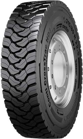 315/80 R 22.5 156/150K CONTI_CROSSTRAC_HD3 TL M+S 3PMSF 20PR CONTINENTAL